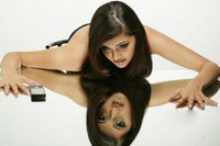 Kajal Mobile ad Photos